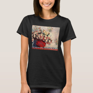 Stilleben med Krysantemum av Claude Monet Tee Shirt