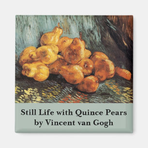 Stilleben med kvittenpäron av Vincent van Gogh Magnet