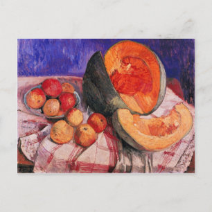 Stilleben med melonen av Paula Modersohn-Becker Vykort