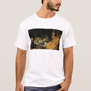 Stilleben med musikal instrumenterar, 1623 t shirt