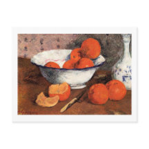 Stilleben med orangar vid Gauguin