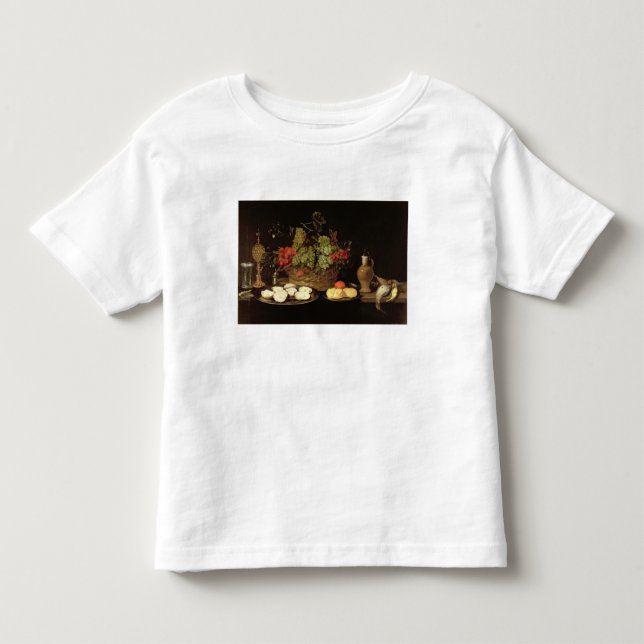 Stilleben med ostroner tee (Framsida)