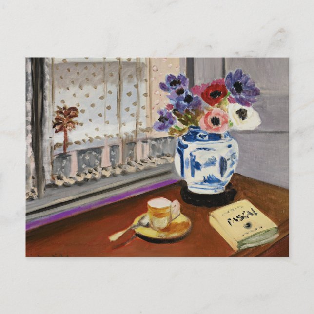 Stilleben med Pascals Pensées, Vykort (Framsida)