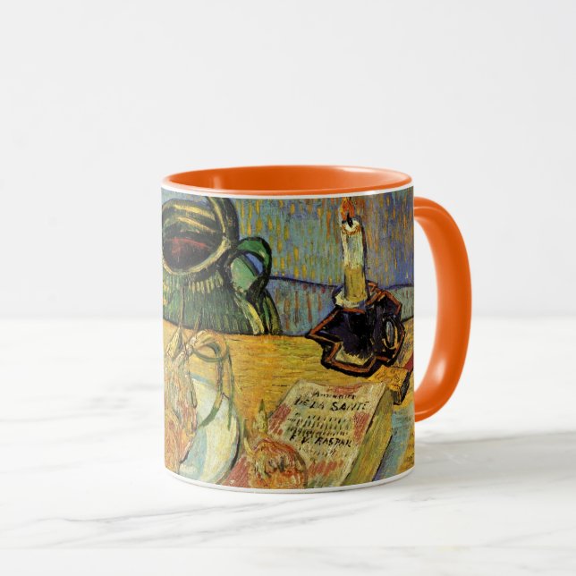 Stilleben med ritbräde av Vincent van Gogh Mugg (Framsida höger)