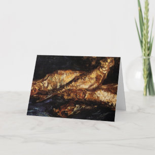 Stilleben med rökta sill av Vincent van Gogh Kort