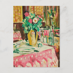 Stilleben med rosor George Leslie Hunter Vykort