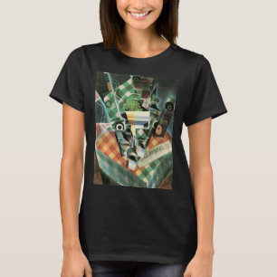 Stilleben med rutig bordsduk av Juan Gris T Shirt