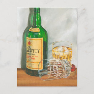 Stilleben med Scotch av Jennifer Goldberger Vykort