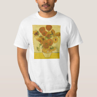 Stilleben med solrosor av Van Gogh T Shirt