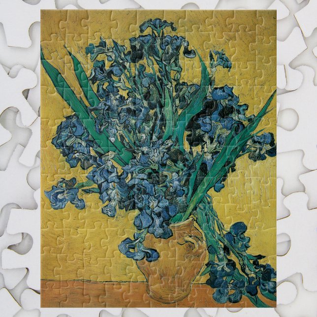 Stilleben med vas med irisar av Vincent van Gogh Pussel (Skapare uppladdad)
