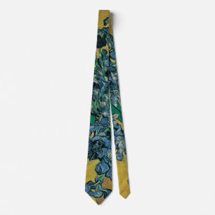 Stilleben med vas med irisar av Vincent van Gogh Slips