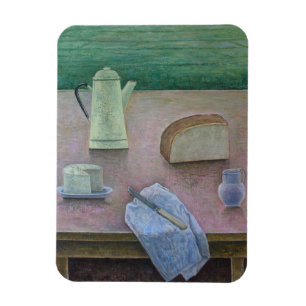 Stilleben med Wensleydale ost 2013 Magnet