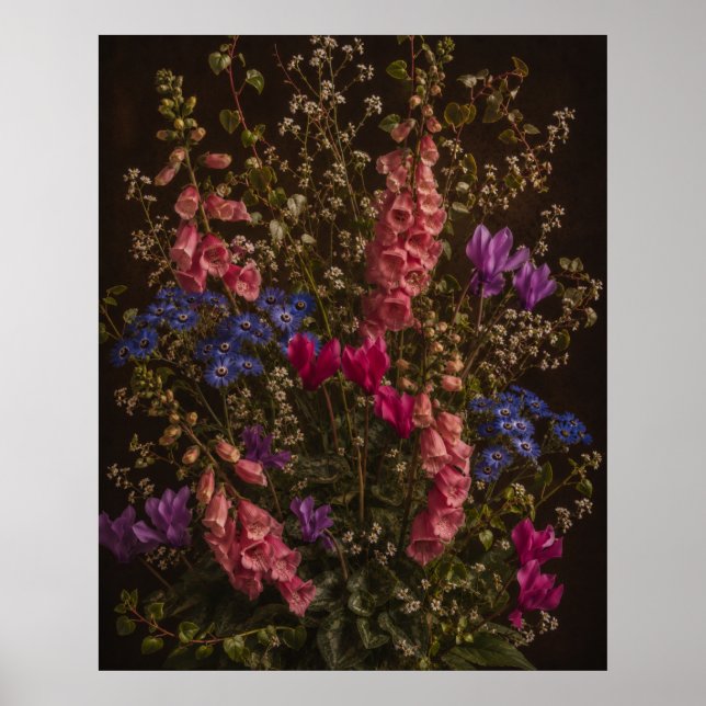 Stilleben Nummer 6 Poster (Framsidan)