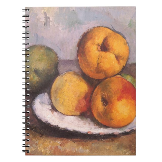 Stilleben Quince, Äpplen, Päron av Paul Cezanne Anteckningsbok Med Spiral (Framsidan)