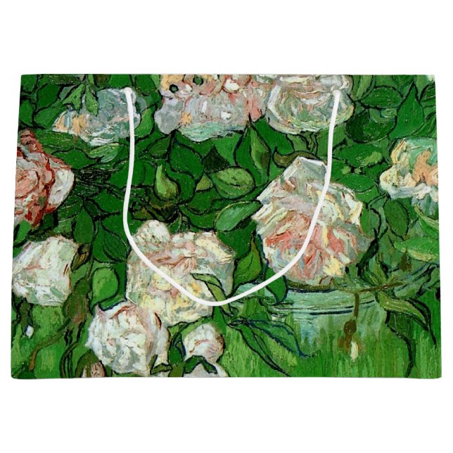 Stilleben: rosa rosor av Vincent van Gogh (Framsidan)