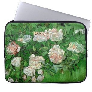 Stilleben: Rosa rosor av Vincent van Gogh Laptop Fodral