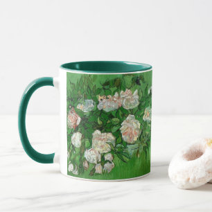 Stilleben: rosa rosor av Vincent van Gogh Mugg