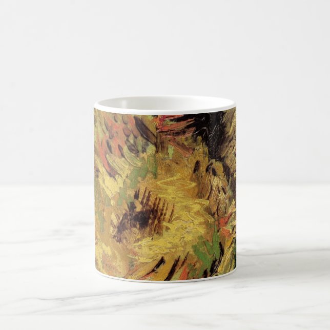 Stilleben Två skurna solrosor av Vincent van Gogh Kaffemugg (Center)