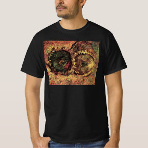 Stilleben Två skurna solrosor av Vincent van Gogh T-shirt