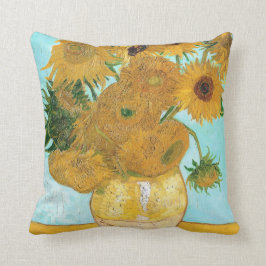 Stilleben - Vas med tolv solrosor van Gogh Kudde