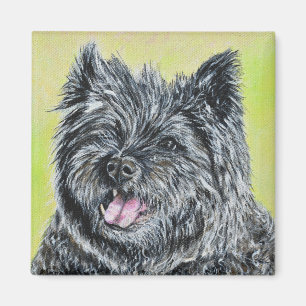 Stiller Terrier Painting Magnet