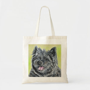 Stiller Terrier Painting Tygkasse