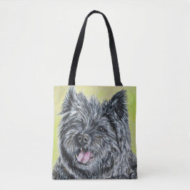 Stiller Terrier Painting Tygkasse