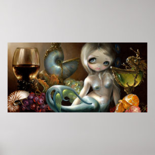 Stilleven II: Sjöjungfrun Zeemeermin ART PRINT sur Poster