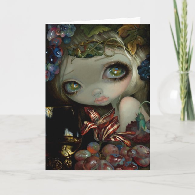 "Stilleven V:  Roemer" hälsningkort Kort (Framsida)