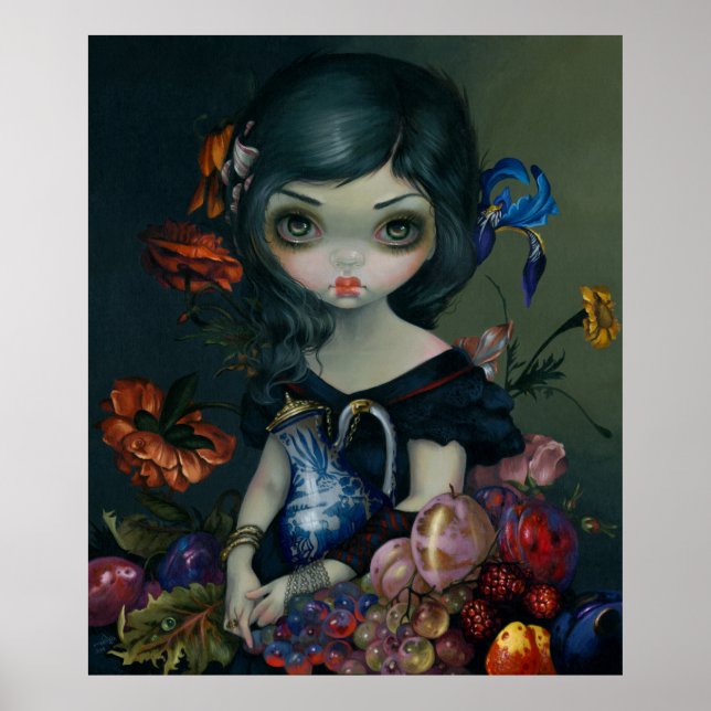 Stilleven VI: Het Portret ART PRINT pop surreal Poster (Framsidan)