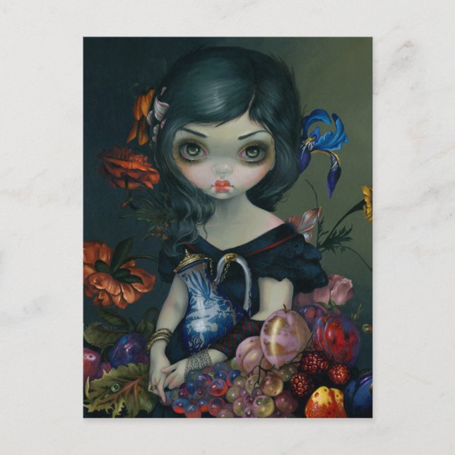 "Stilleven VI: Het Portret" vykort (Framsida)