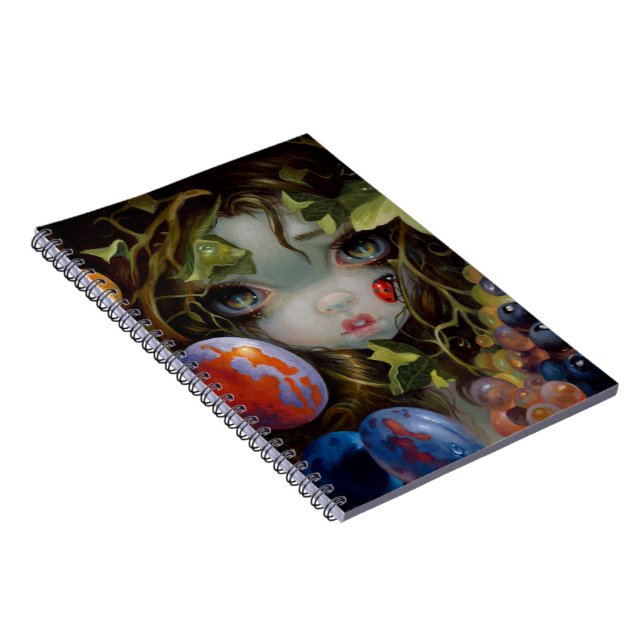 "Stilleven VIII: Lieveheersbeestje" anteckningsbok Med Spiral (Högra Sidan)