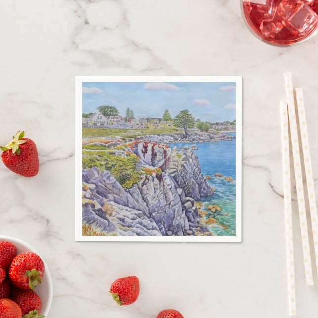 Stillhet i Pacific Grove Pappersservett (Insitu)
