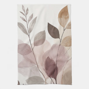 Stillhet i Rörelse Varmt Minimalistisk Design Kökshandduk