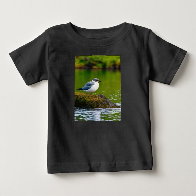 Stillhet över horison ten t shirt (Framsida)