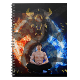 Stillness Anteckningsbok Med Spiral