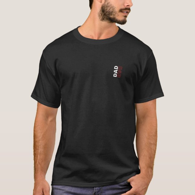 Stillness Basic Simple Pappa Kortärmad 1 T Shirt (Framsida)