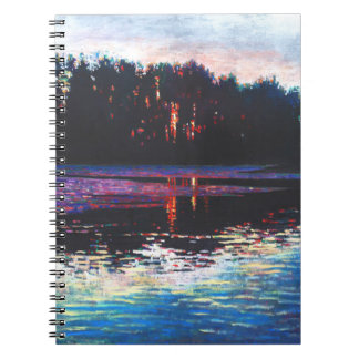 Stillness i mitt 2013 anteckningsbok med spiral