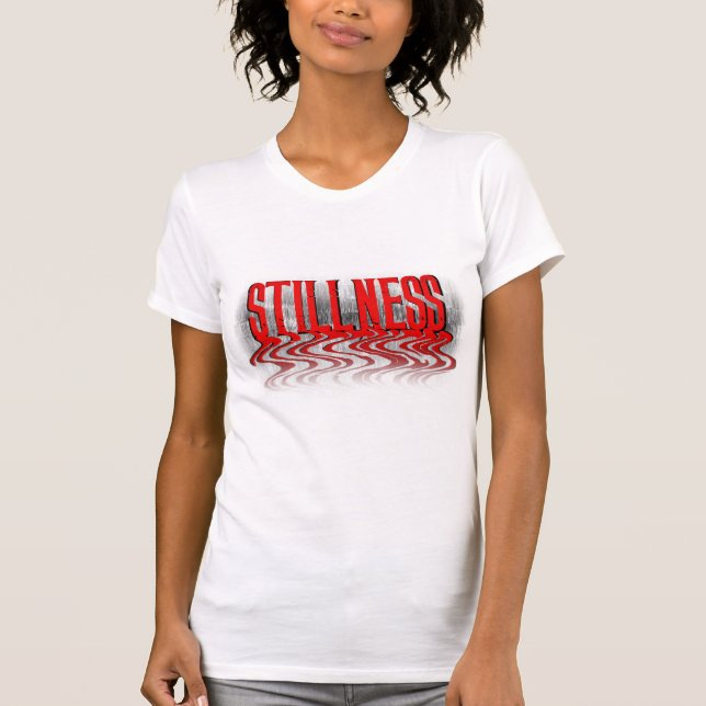 STILLNESS | Melancholy x Typography T Shirt (Framsida)