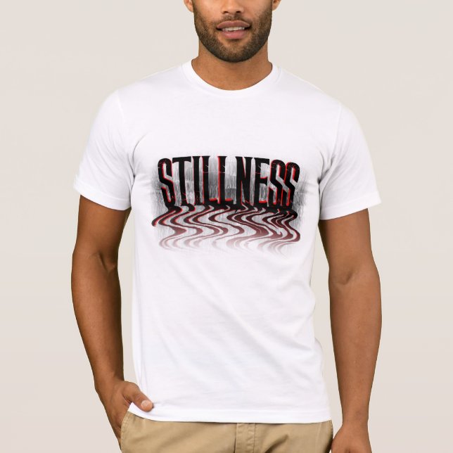 STILLNESS | Melancholy x Typography T Shirt (Framsida)