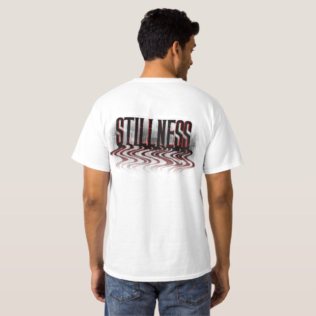 STILLNESS | Melancholy x Typography T Shirt (Hel baksida)