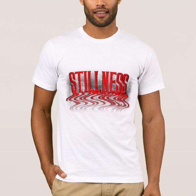 STILLNESS | Melancholy x Typography T Shirt (Framsida)