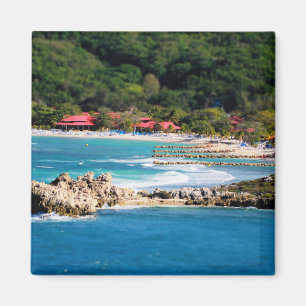 Stillsamt öparadis Labadee Haiti Magnet