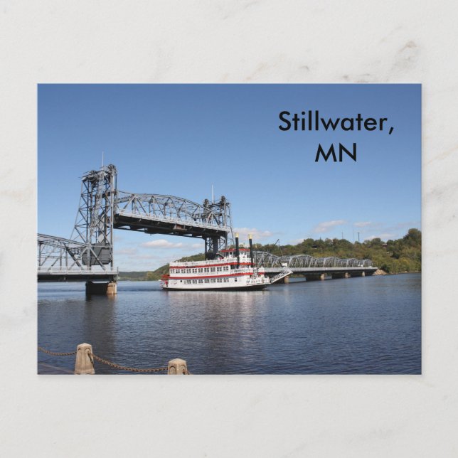 Stillwater, MN Vykort (Framsida)