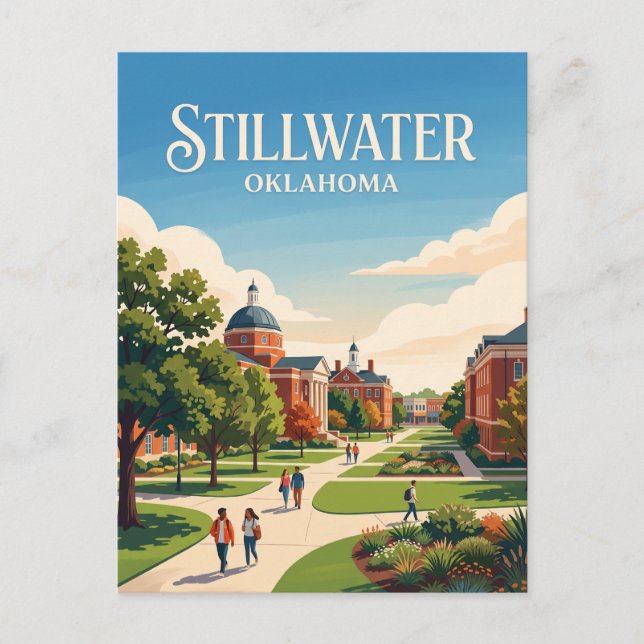 Stillwater, Oklahoma Vykort (Framsida)