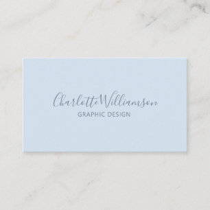 Stilren Chic Elegant Monogram Minimalistisk Mjuk B Visitkort