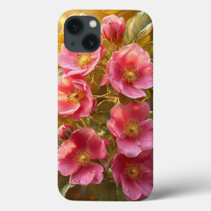 Stilren ljus blomsterrosa estetisk naturdesign