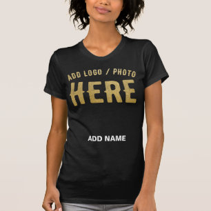 STILREN MODERN ANPASSNINGSBAR SVART VERIFIERAD VAR T SHIRT