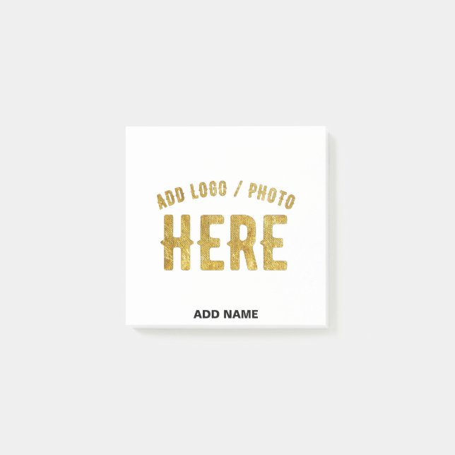 STILREN MODERN ANPASSNINGSBAR VIT VERIFIERAD VARUM POST-IT BLOCK (Framsida)