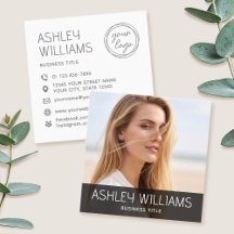 Stilren Modern Skräddarsydd Logo i Färg Svart